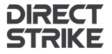 Direct Strike Logo in grey