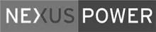 Nexus Power Logo in grey
