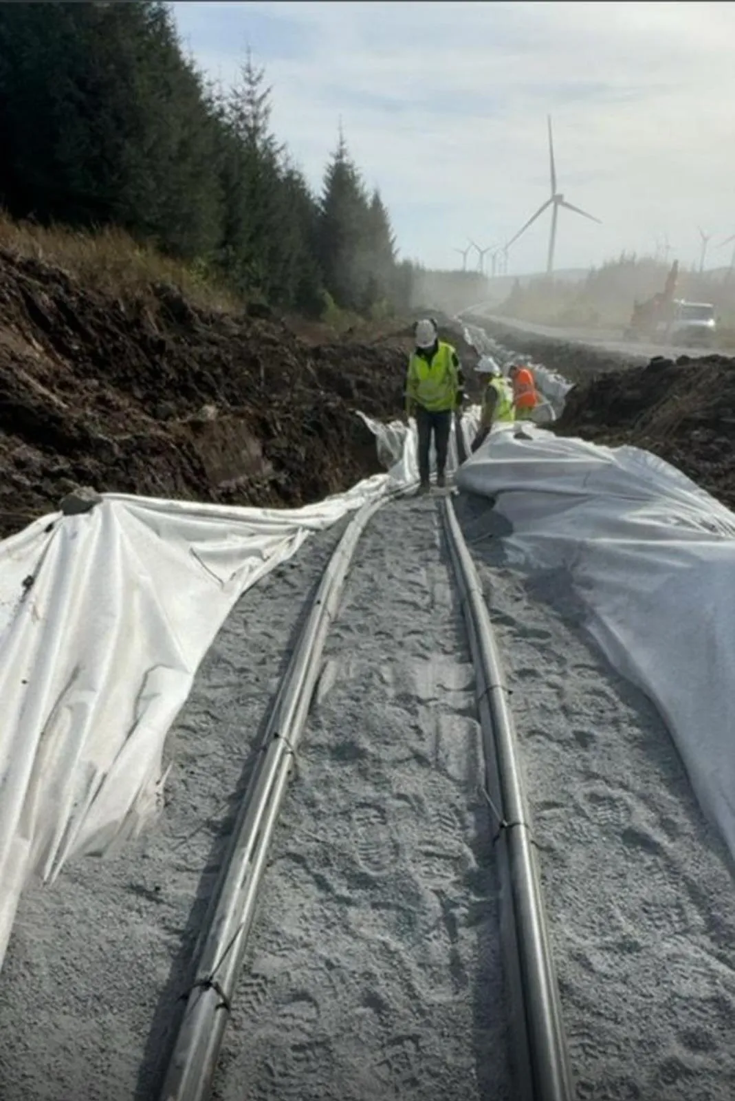 Kilgallioch Cable Install